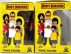 Bob’s Burgers The Belcher’s BOB & LINDA 4″ Vinyl Figure Culturefly Set of 2 NIB