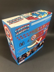 MARVEL MEZCO EXCLUSIVE ONE:12 CAPTAIN AMERICA SILVER AGE 6″ FIGURE OPENED RARE