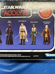 STAR WARS Retro Collection The Acolyte Multipack, 3.75 Inch Collectible Action F