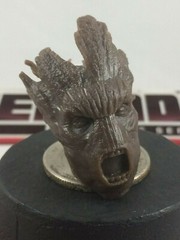 MARVEL LEGENDS HB 2013 MCU GOTG ANGRY GROOT 1:12 HEAD CAST FOR 7IN BAF FIGURE