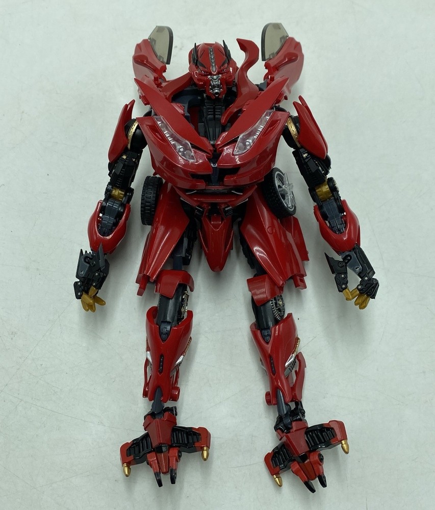 Transformers Dino Mirage Red Transformer Ferrari KO Knockoff Version Loose Toy