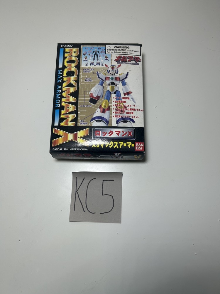Bandai 1998 Rockman Mega Man X3 Max Armor Mega Armor Series Figure #54037 Capcom