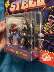 Vintage 1994 ToyBiz SPIDER-MAN Web Of Steel “Spider-Man vs. Venom” Sealed