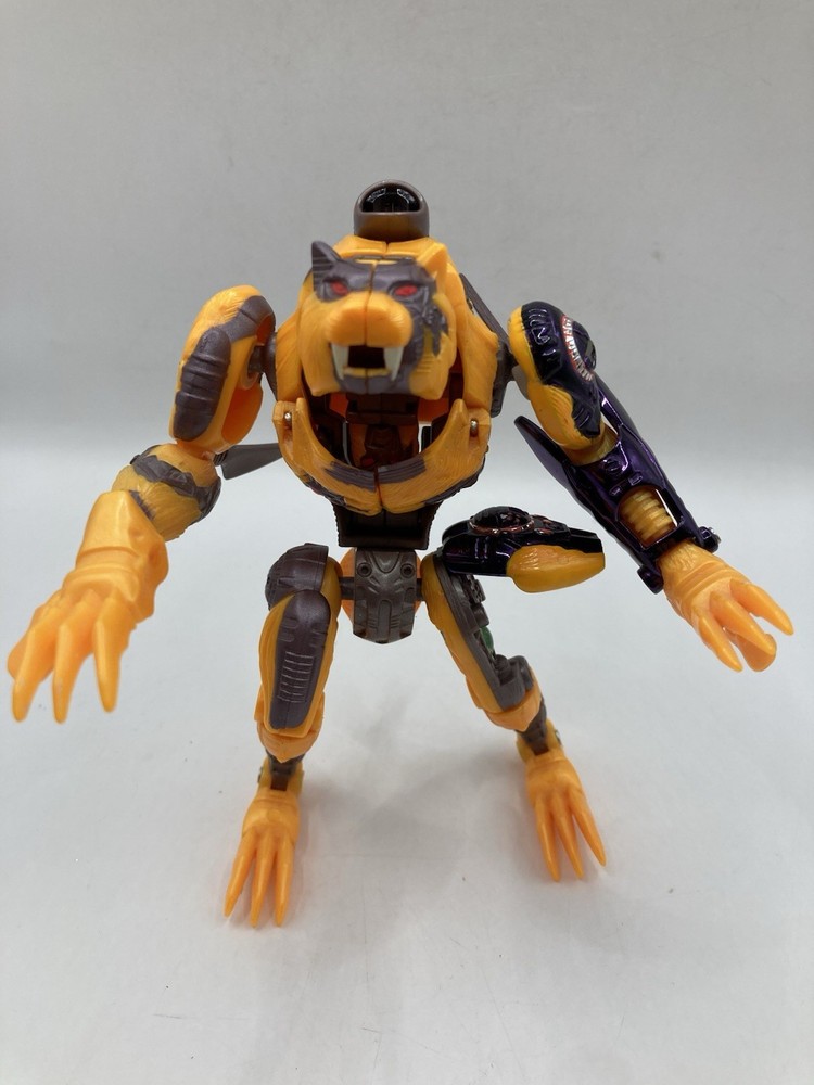 Vintage 1999 Transformers BEAST WARS Deluxe Class Cheetor Transmetals 2
