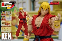 Storm Arena Street Fighter Alpha 3 – Ken (Red) 1/12 Action Figure – BRAND NEW