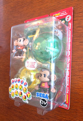 Super Monkey Ball AIAI and GONGON Sega Action Figures GamePro Series 1 NEW