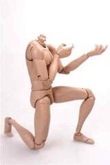 USA MX02-B 1/6 Male Soldier Super Flexible PVC Body Doll Fit 12in Action Figure