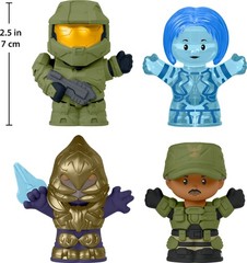 Little People Collector Halo Video Game Special Edition Set for Adults & Fans, 4