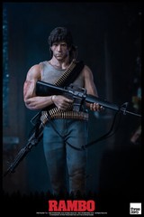 Threezero Three Zero Rambo First Blood 1/6 John Rambo Figure New USA
