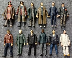 DOCTOR WHO the 4th 10th 2th 8th 9th doctor GRAHAM O’BRIEN Auton chip figure 5″