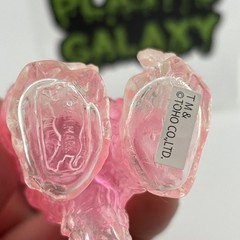 Clear Pink Bullmark M1 4” Mini Hedorah Sofubi Kaiju Godzilla #7