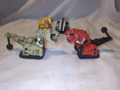 8x Dreamworks Mattel Dinotrux Diecast Toy Action Figures Dino Rollers