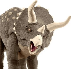 Jurassic World Dinosaur Habitat Defender Triceratops Action Figure Dino Trac…