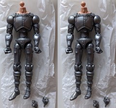 2x Marvel Legends PRETTY BOY ROBOT BODY Custom Fodder (X-Men Villains 5 Pack