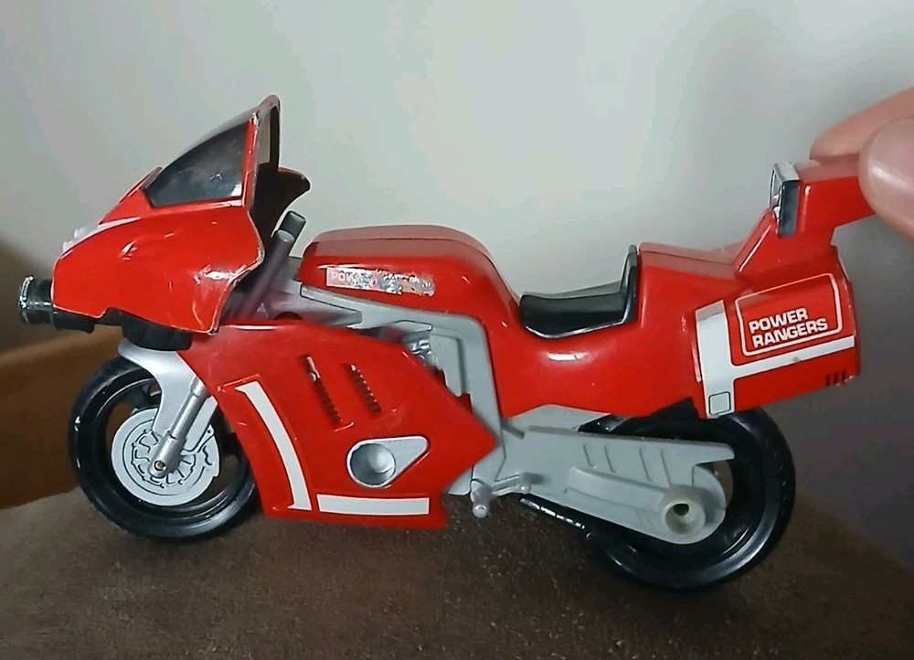 Mighty Morphin Power Rangers Mammoth Battle Bike 1993 Red Ranger Motorcycle