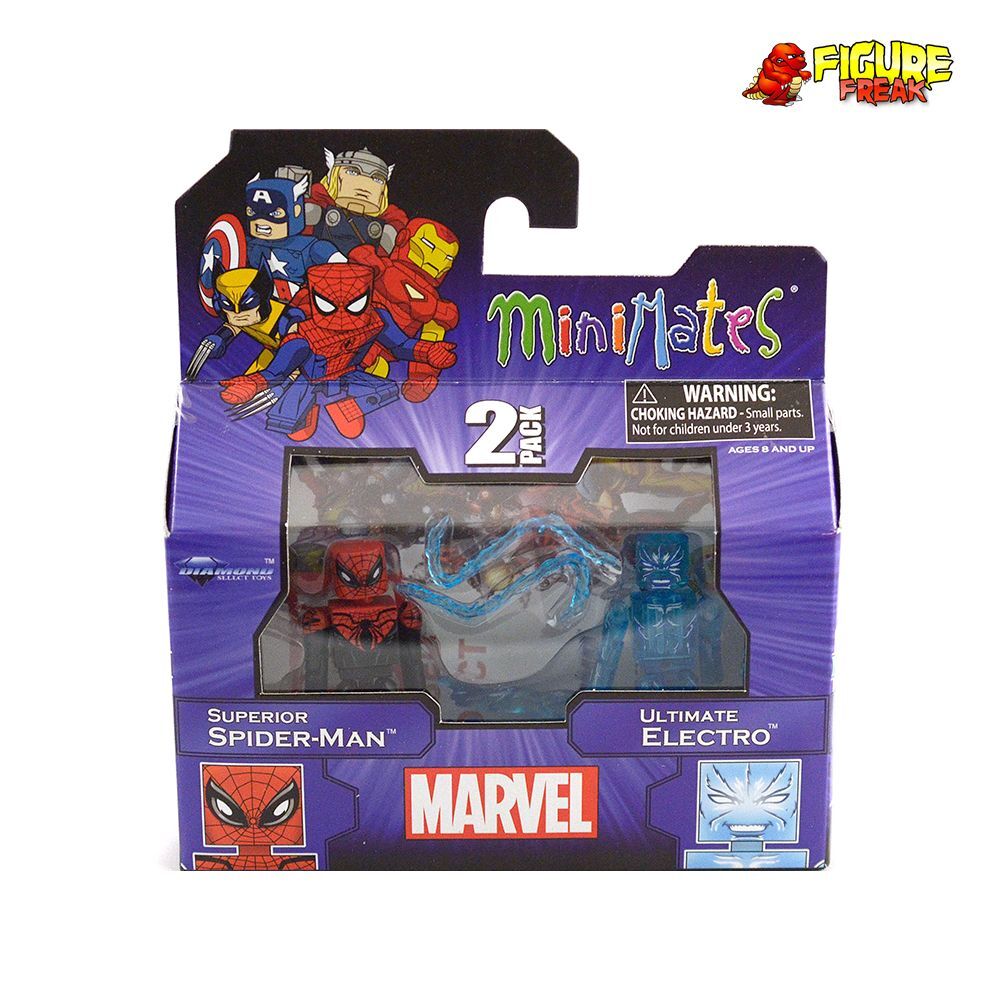 Marvel Minimates TRU Toys R Us Wave 17 Superior Spider-Man & Ultimate Electro