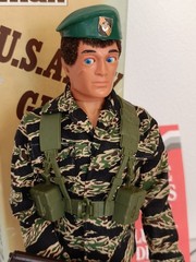 Vintage 1978 PALITOY U.S. ARMY GREEN BERETS ACTION MAN Eagle Eyes Figure in Box