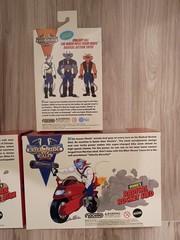 BIKER MICE FROM MARS – THROTTLE, VINNIE, MODO, + All Bikes! Nacelle – CIB