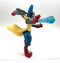 Mega Lucario Pokemon Action Figure 2015 5″ Tall Fully Articulated With Effect