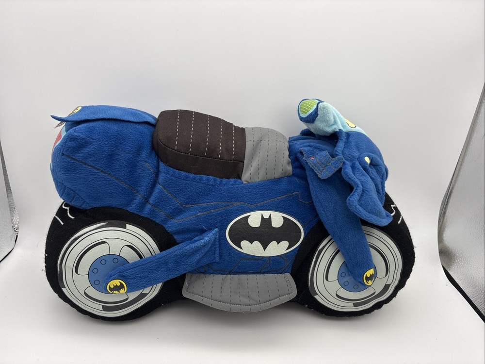 Franco DC Comics Batman Motorcycle Decorative Pillow 15″ x 9″ x 8″