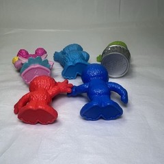 5 Sesame Street 3” Toys Hasbro Elmo Abby Oscar Cookie Monster Grover Figures