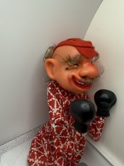 1982 Punching Hand Puppets, 9”