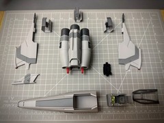 BSG 2004 Viper MK II 2 Starfighter 11 in. (GRAY)