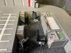 Star Wars inspired Custom made generic Bridge room Diorama