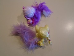 Disney Princess Palace Pets Furry Tails Lot ~ Rapunzel’s Skunk & Cat