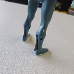 TIGERSHARKS MAKO 1986 Action Figure works great. vintage telepix clean