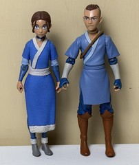 Avatar Last Airbender Katara Sokka Mcfarlane Toys Action Figures 5 Inches