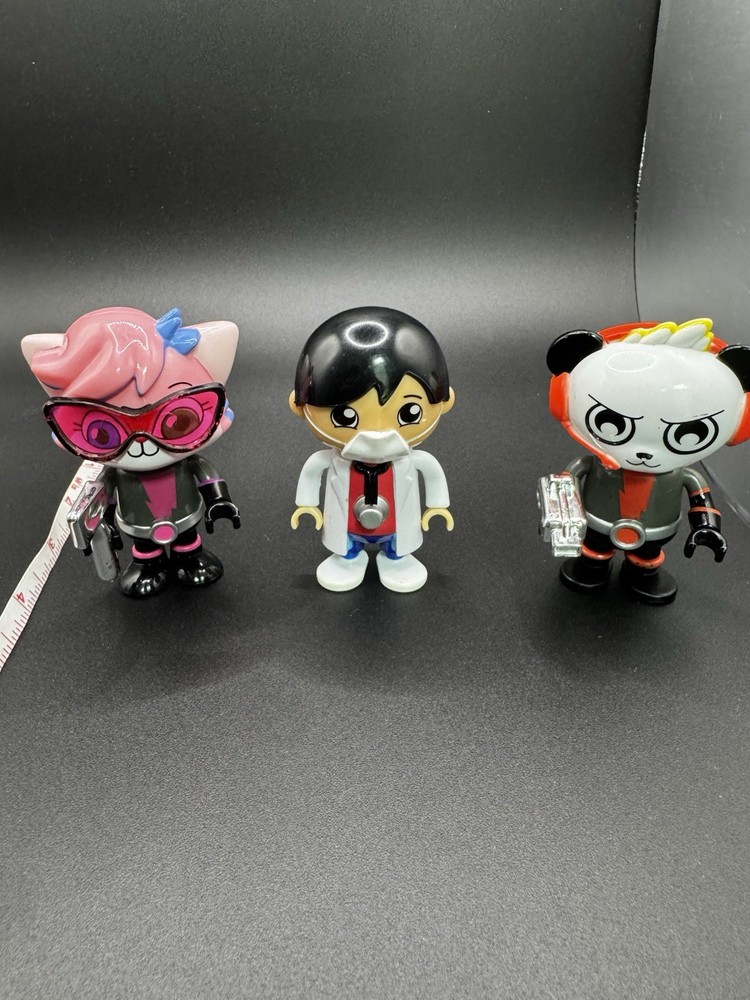 Ryan’s World Bonkers Toy Co Lot Of 3 Figures