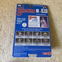 WWE Superstars LJN Jesse Ventura Exclusive Blue Card Retro SERIES 2 In Hand
