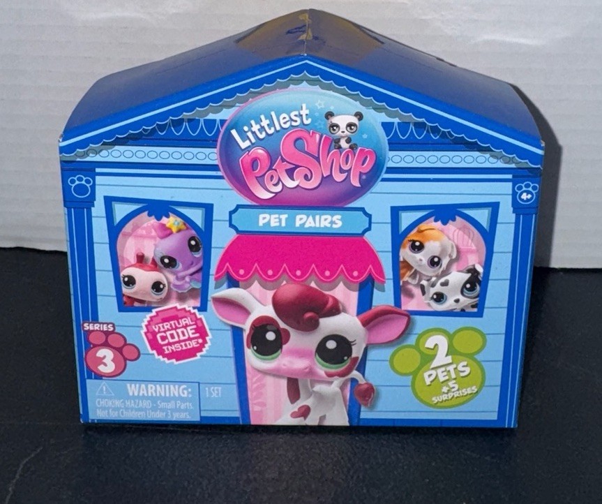 Littlest Pet Shop Pet Pairs Series 3 Blind Box With Virtual Code NEW unopened