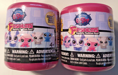 Littlest Pet Shop Fash’ems Mash’ems Series 1 TWO capsules New Sealed