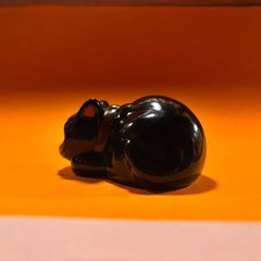 Real Head Sleeping Fortune Cat Sofubi Figure RealxHead RHS Japan