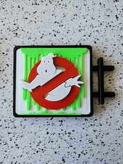 Kenner The Real Ghostbusters Firehouse Sign – Custom 3D Printed