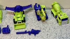 1985 Hasbro Transformers G1 Constructicons Combiners Devastator Near Complete
