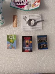 ZURU MINI BRAND BOOKS LOT RARE HOWLIDAY INN COMMONS ROALD DAHL THE BFG & STRANGE