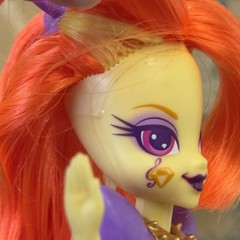 My Little Pony G4 Adagio Dazzle Singing Doll Rainbow Rocks Works!