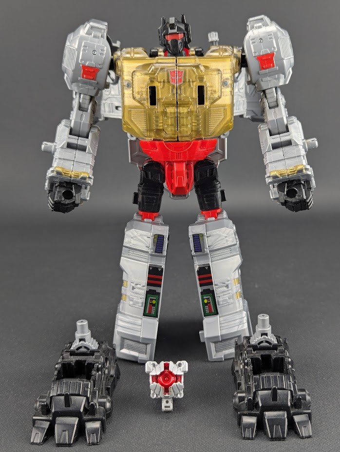 Transformers Power of the Primes Grimlock complete Hasbro POTP Volcanicus