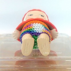 [Authentic] 🐻Wool Bear Sonny Angel Christmas 2019 🎄 + Handmade Crochet Shorts