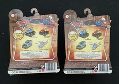 Disney Pixar Cars Toons: Megasize Deluxe Captain Munier and Corporal Kim MINT