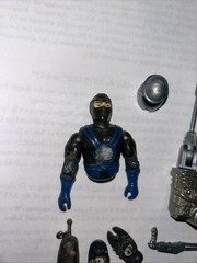 GI Joe Laser Viper Series 9 1990 Parts MH