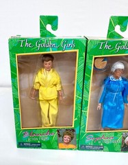 The Golden Girls Doll 7″ inch Set of 4 Figures Dorothy Rose Blanche Sophia NECA