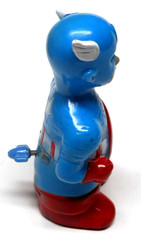 MARVEL 1968 MARX CAPTAIN AMERICA WIND UP FIGURE WITH BOX