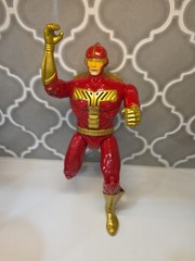 Talking Turbo Man Tiger Electronics 13.5″ Action Figure Jetpack Working 1996
