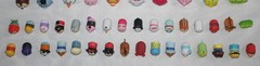 Large Lot of 98 Disney Tsum Tsum Small Medium & Large Stackable Vinyl Figures