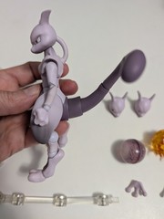 SEE DESCRIPTION – MegaHouse Variable Action Heroes Pokemon Mewtwo Pokken Figure