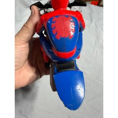 Marvel Spider-Man Motorcycle Action Figure Toy Red Blue Web Cycle S524